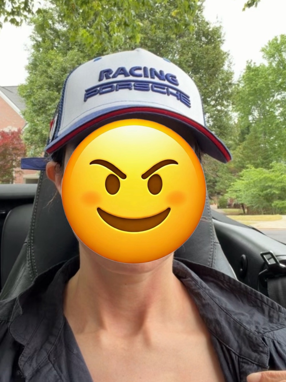 Racing Porsche Trucker Cap unisex